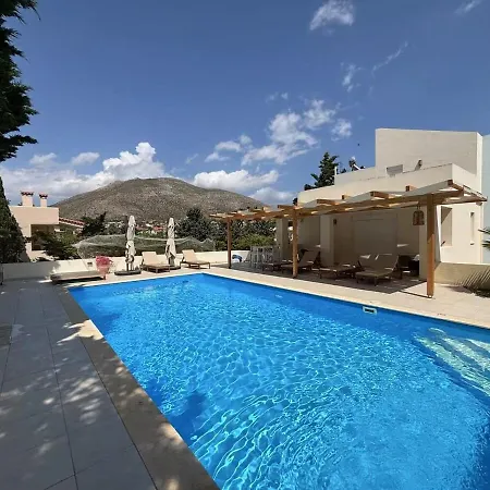 Villa Cozy 4 Bedroom With Pool Katsimitreika